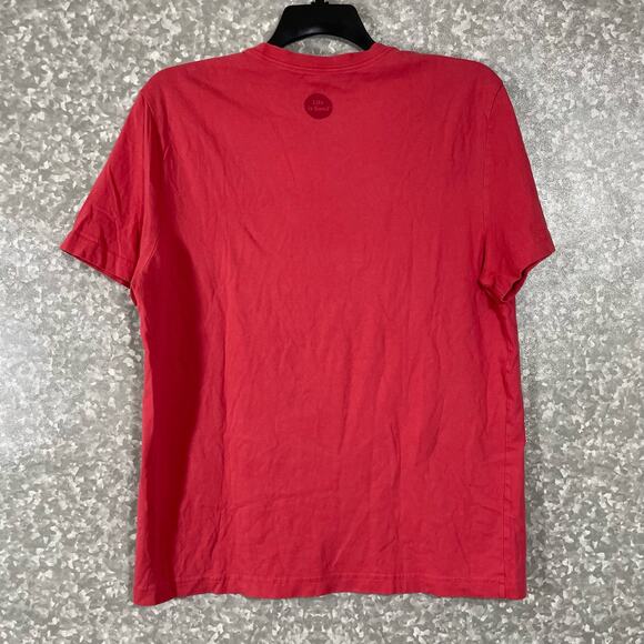 Life is Good Men's Red Short Sleeve Crusher Tee - Size XL - Gorpcore Classic Fit - Picture 8 of 8